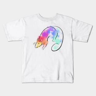 Rainbow Rat Kids T-Shirt